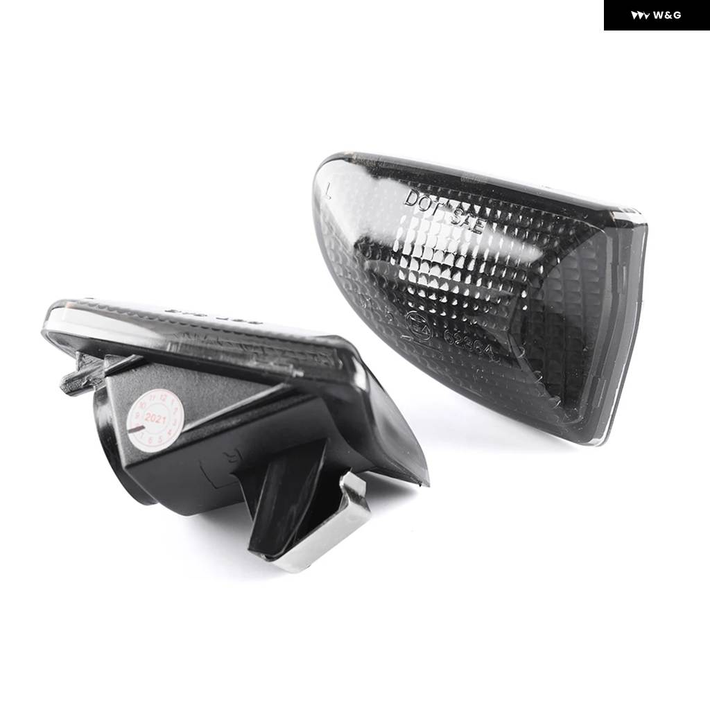 並行輸入品クリア/スモークレンズ OEM サイド マーカーライト ウィンカーランプシェル SMART FORTWO 451 2007 - 10 2011-14の画像
