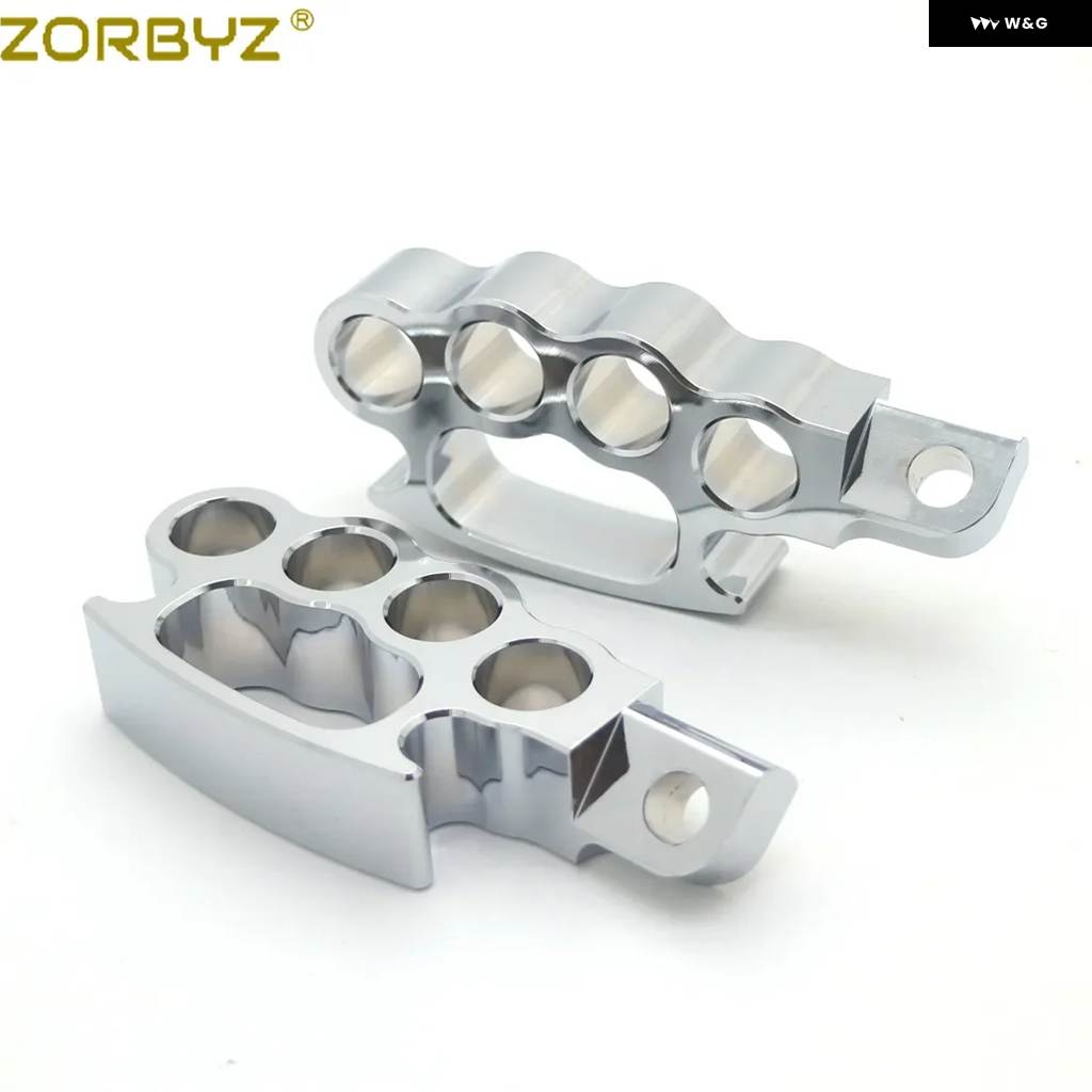 並行輸入品バイク コントロール フットペグ フライングナックル フットペグ フットレスト ペダル ハーレー V-ROD スポーツスター XL ダイナの画像