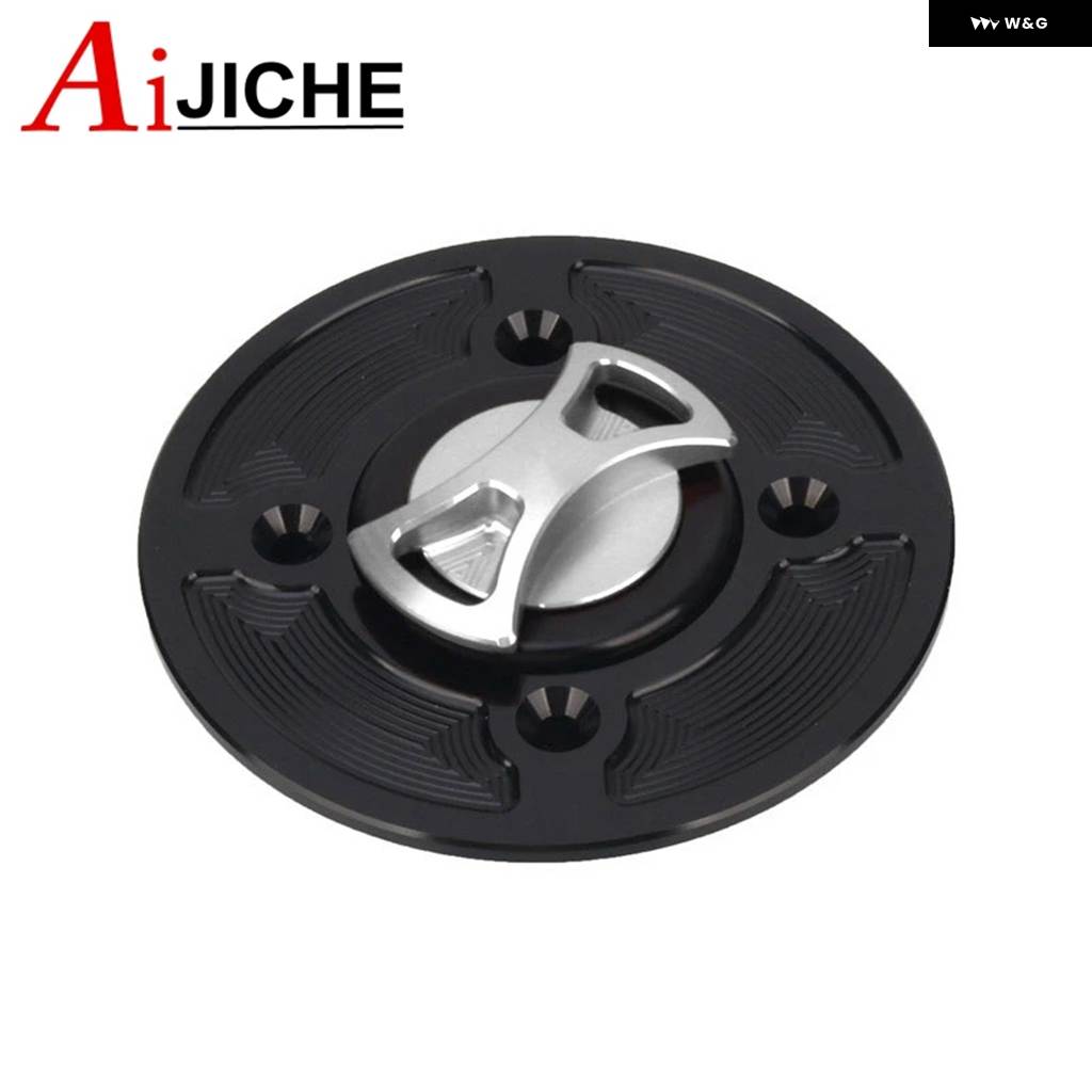 並行輸入品オートバイ CNC燃料 タンクキャップ ガソリン オイルタンクカバー ガソリン カバー TUONO V4R CAPONORD 1200 RSV1000 RSV4 R /の画像