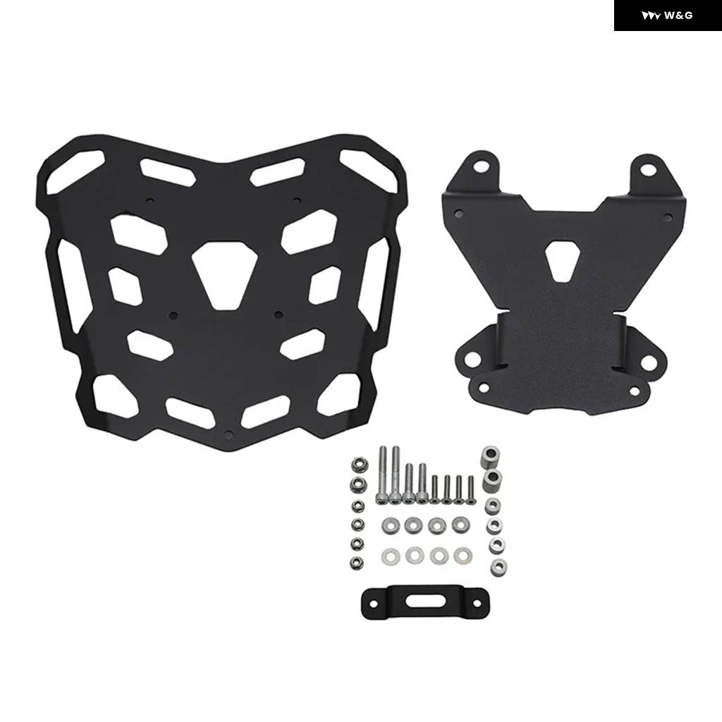 並行輸入品スズキ 800 DE 2023 2024 800DE リアラゲッジラック トップケース ブラケット カーゴラック バイクの画像