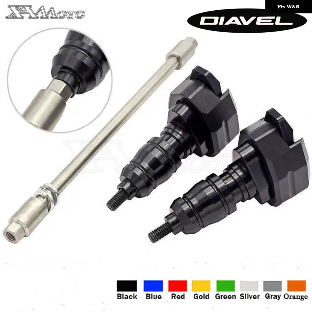 並行輸入品ドゥカティ DIAVEL 1200 2010-2015 2011 2012 2013 バイク 落下防止 フレーム スライの画像