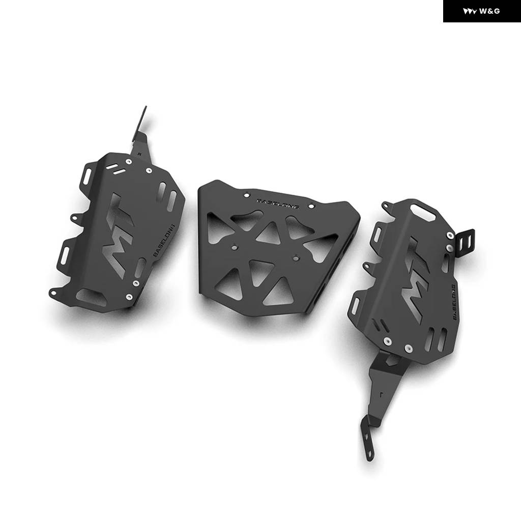 並行輸入品450MT 2024 オートバイ リアサイドラゲッジラックセット CFMOTO 450MT MT 450 MT リアラゲの画像