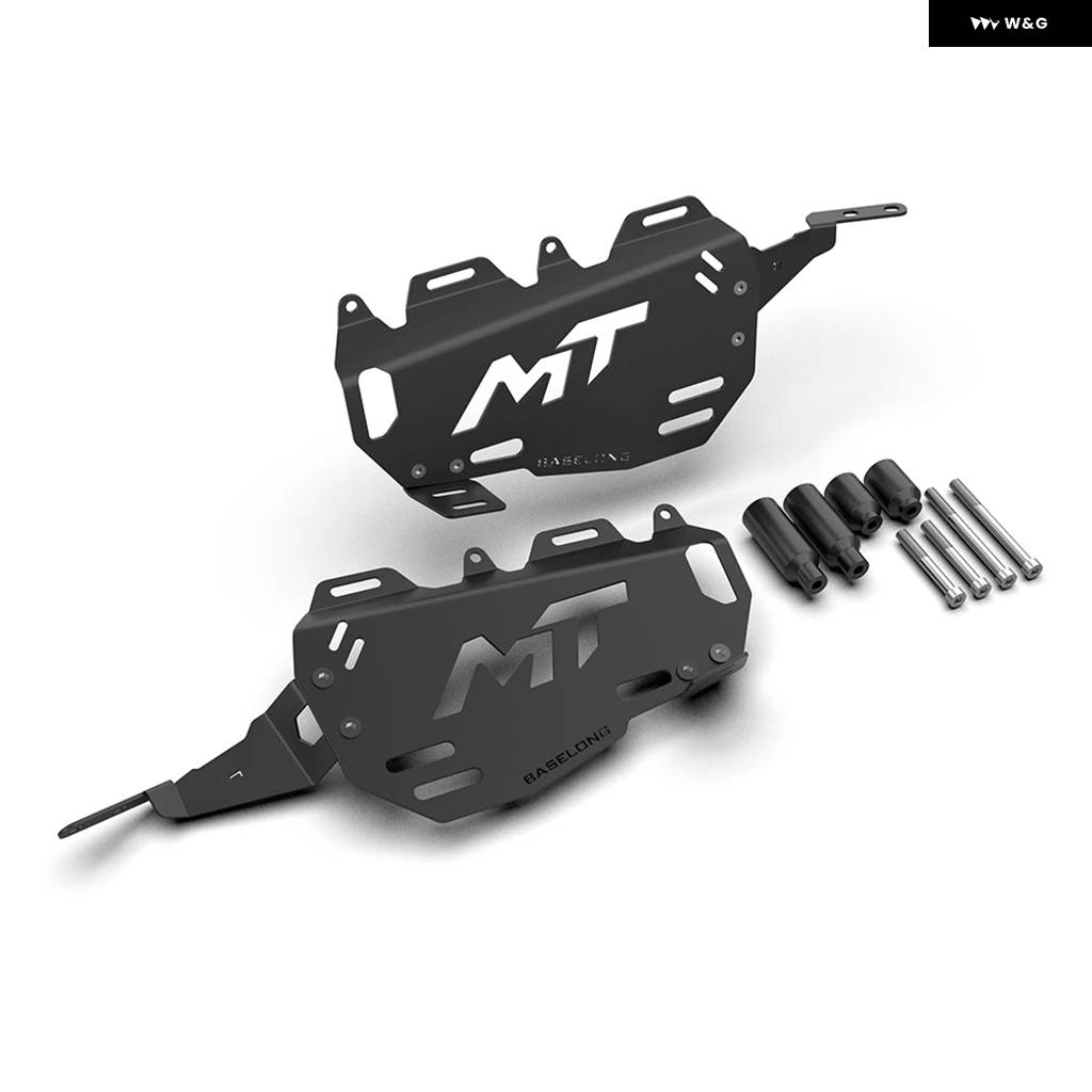 並行輸入品450MT 2024 オートバイ リアサイドラゲッジラックセット CFMOTO 450MT MT 450 MT リアラゲの画像