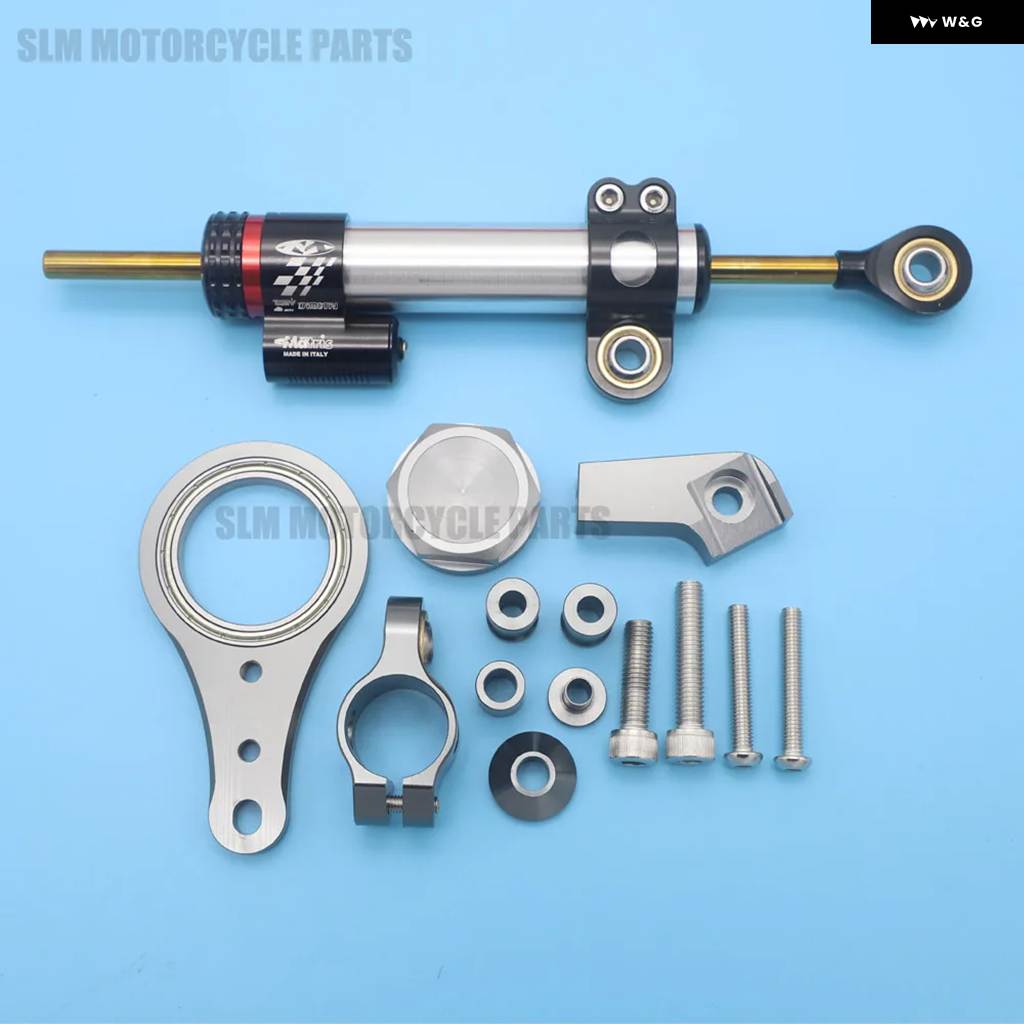 並行輸入品ZX6R ステアリング ダンパー マウント ブラケット キット フルセット カワサキ ZX6R 2005 2006  カ | ブランド登録なし | 05