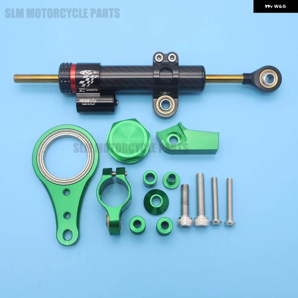 並行輸入品ZX6R ステアリング ダンパー マウント ブラケット キット フルセット カワサキ ZX6R 2005 2006  カ | ブランド登録なし | 06