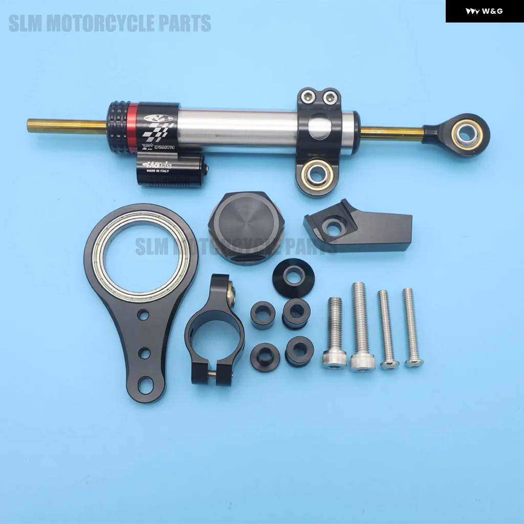 並行輸入品ZX6R ステアリング ダンパー マウント ブラケット キット フルセット カワサキ ZX6R 2005 2006  カ | ブランド登録なし | 08