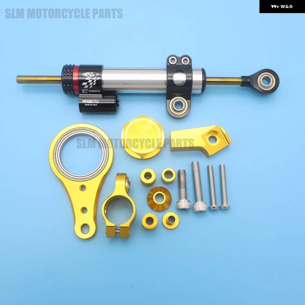 並行輸入品ZX6R ステアリング ダンパー マウント ブラケット キット フルセット カワサキ ZX6R 2005 2006  カ | ブランド登録なし | 10