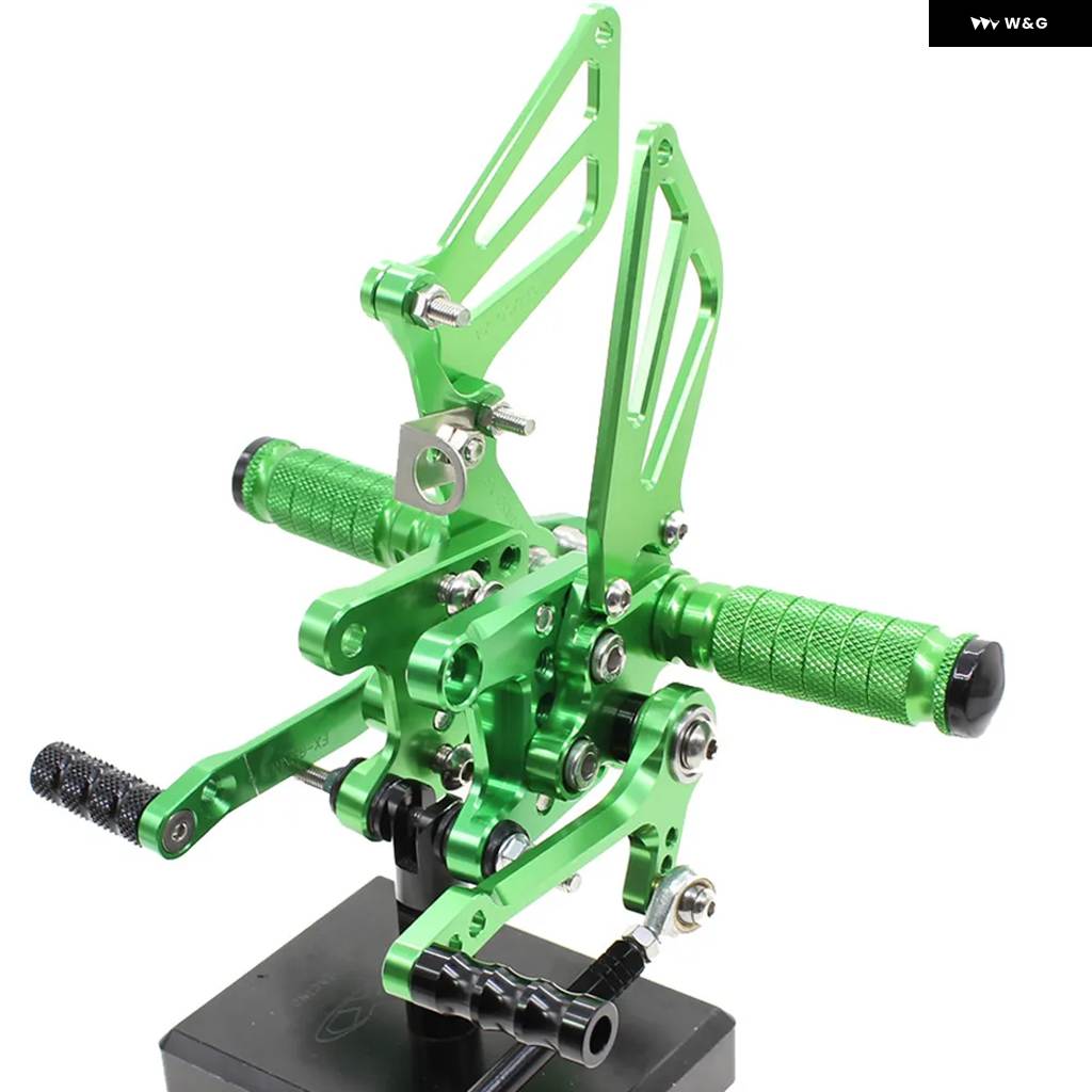並行輸入品スズキ 750 1000 K1-K4 SV650S SV1000/S 1998-2014 CNC オートバイ フットペグ レスト リアセット フットレストの画像