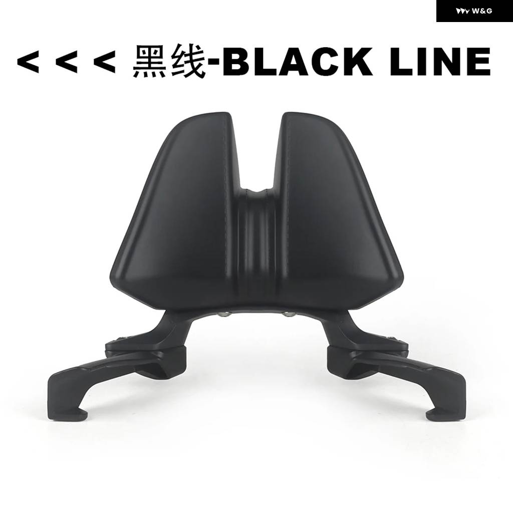 並行輸入品オートバイ カスタムアクセサリー後ADXTG 400助手席 ブラケット 黒と白ラインの画像