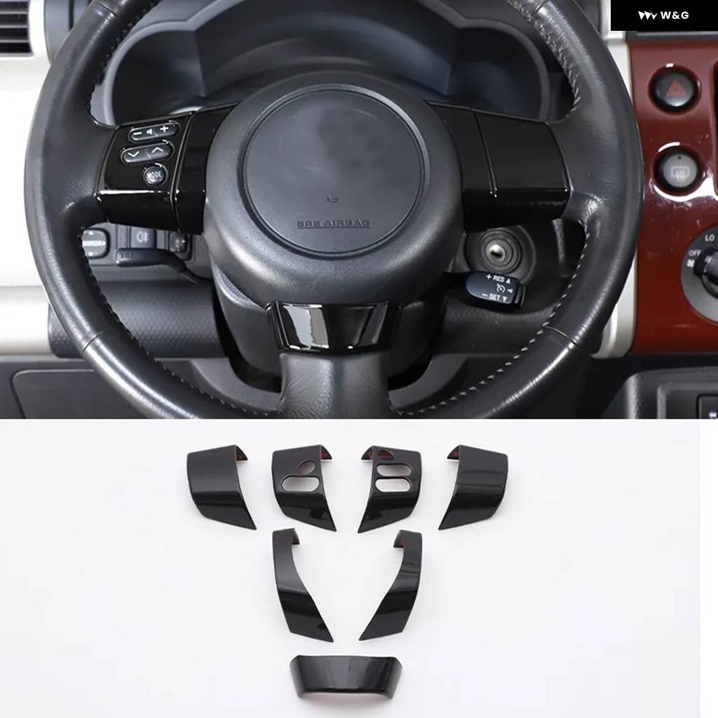 並行輸入品トヨタ FJ クルーザー 2007-2021 ABS 光沢ブラック 車内