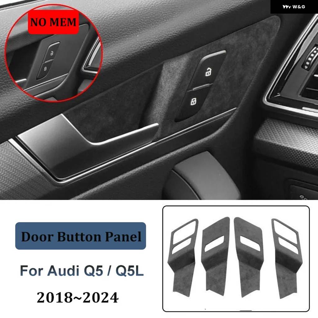 並行輸入品アウディ Q5 Q5L 2018~2024 LHD スエード ギア シフト