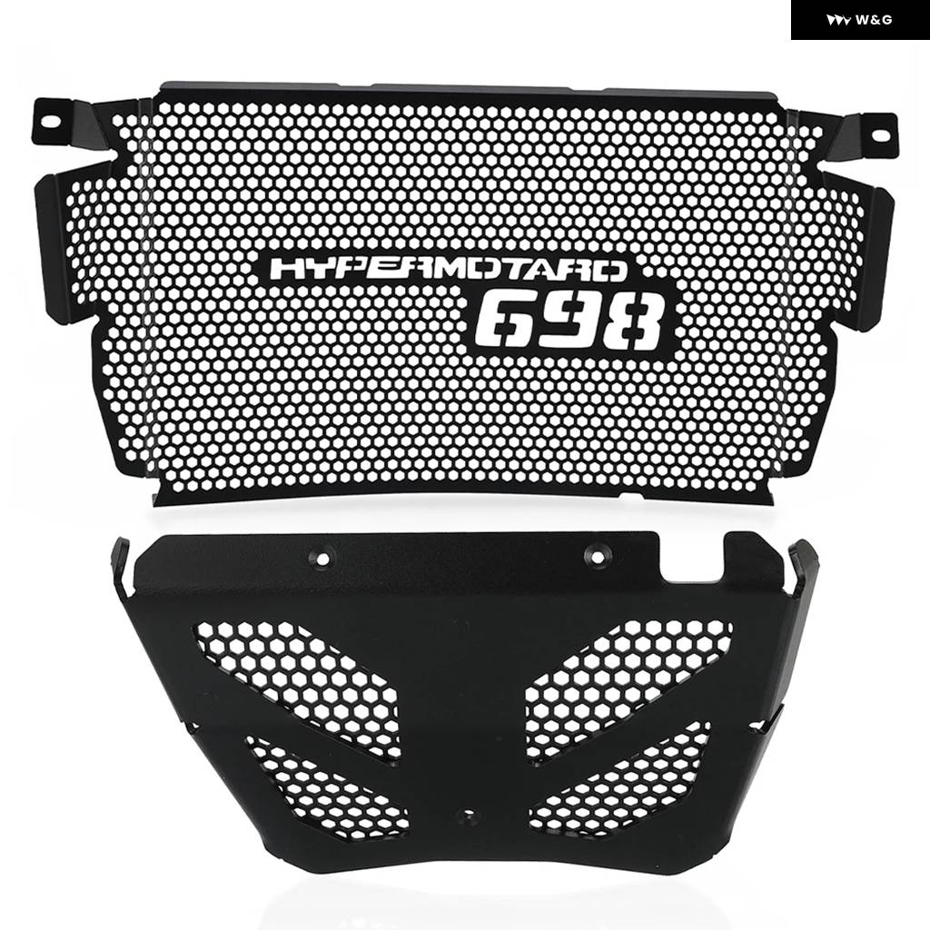 並行輸入品オートバイ ラジエーター ガード エンジン ガード グリル カバー パーツ ドゥカティ HYPERMOTARD 698の画像