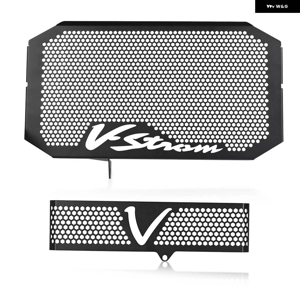 並行輸入品スズキ VSTROM DL650 2004 - 2011 オートバイ ラジエーター エンジン クーラー 冷却 グリル ガの画像