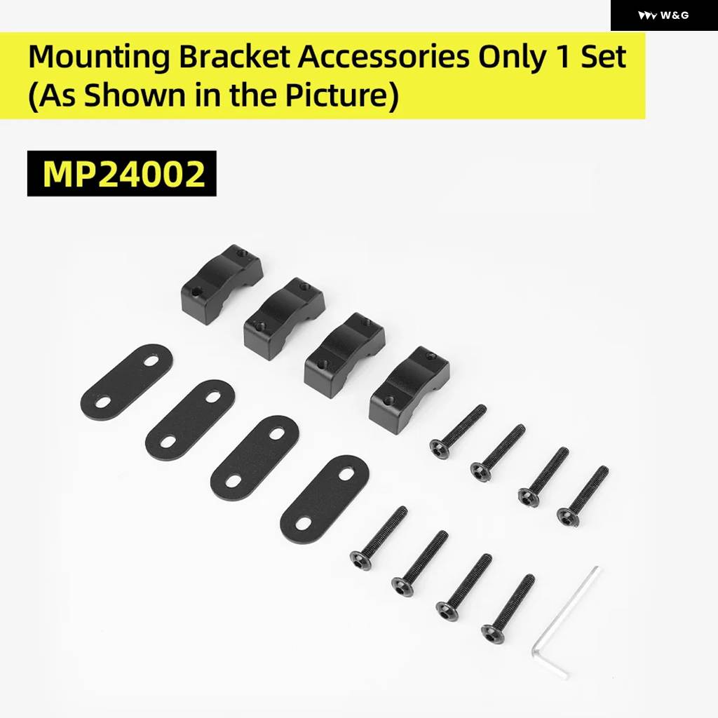並行輸入品バイク サイドバッグアクセサリー MJX2004 モーター取り付け不規則な湾曲 ブラケット 接触排気を回避  カスタム_1