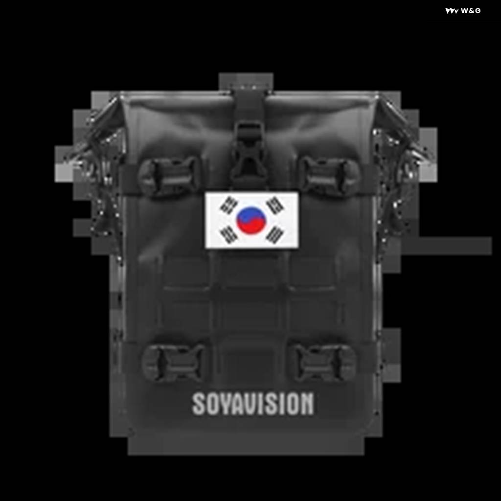 並行輸入品ブラック バイク バンパー バッグ 防水 バッグ 8L 汎用 バイク サイド フレーム バッグ インナー サポート 付き_4