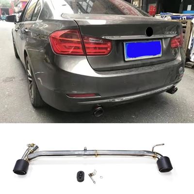 BMW F30 320I 318I Mスポーツ マフラー 304 ステンレス マフラー 先端オリジナルバンパー カー用品 カスタムパーツ｜calore｜04