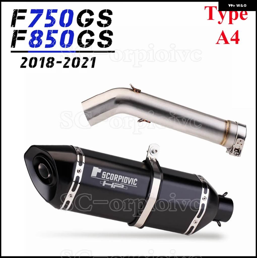 並行輸入品F750GS F850GS 2018 - 21 F850GS ADV F850GS エスケープ スリップオン バイク エ_8