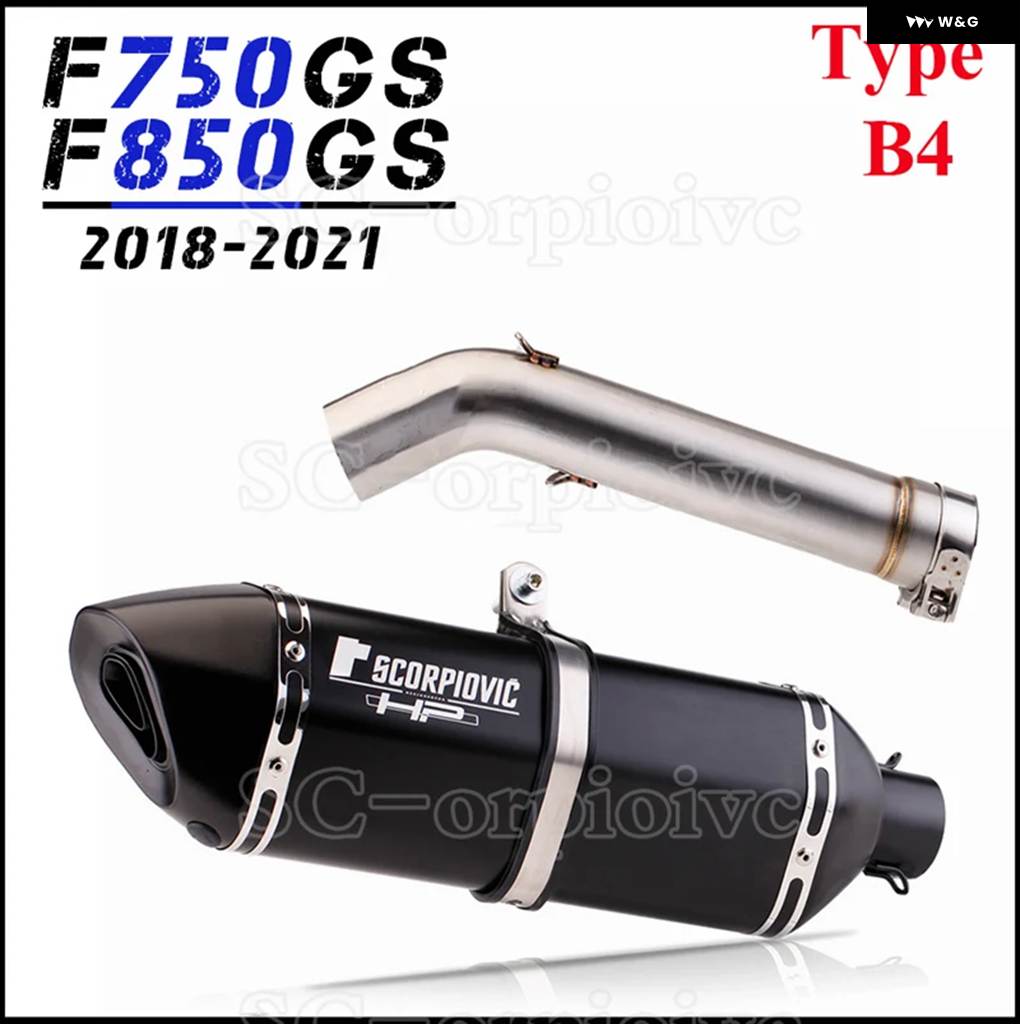 並行輸入品F750GS F850GS 2018 - 21 F850GS ADV F850GS エスケープ スリップオン バイク エ_9