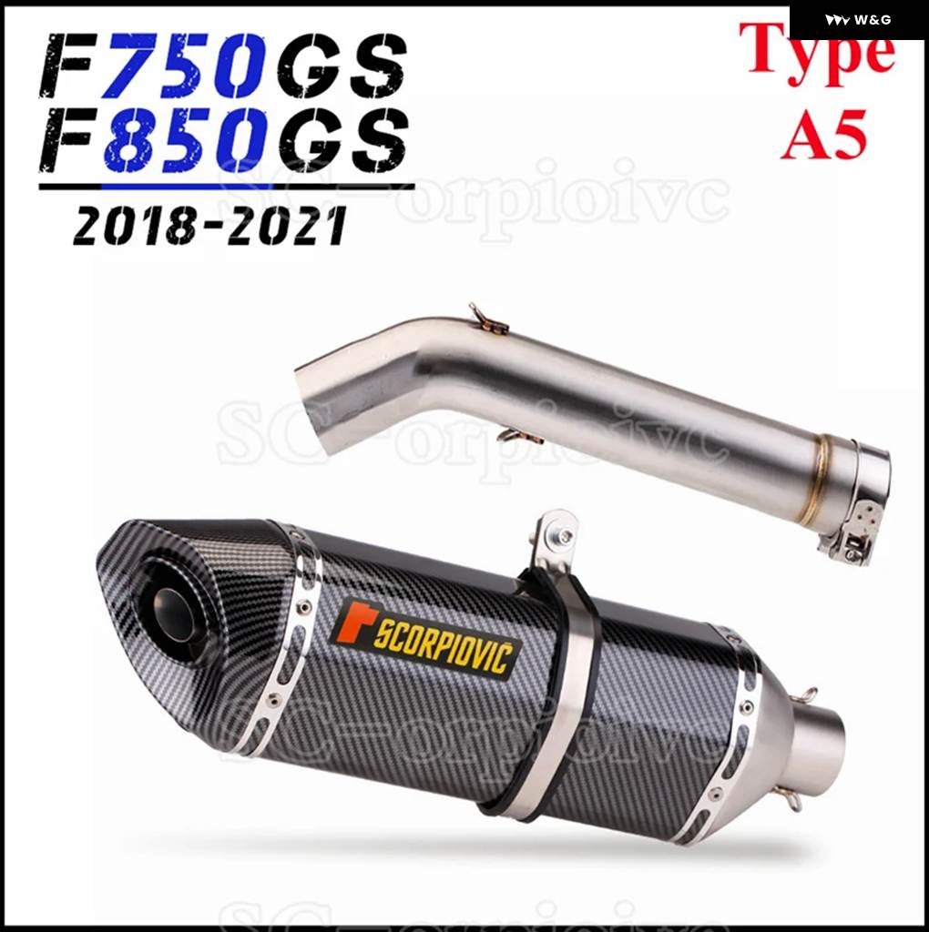 並行輸入品F750GS F850GS 2018 - 21 F850GS ADV F850GS エスケープ スリップオン バイク エ_10
