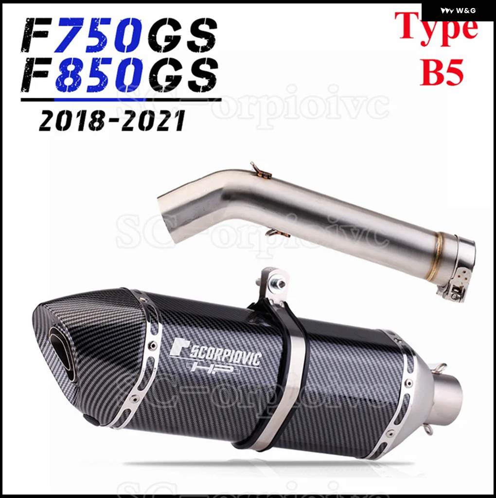 並行輸入品F750GS F850GS 2018 - 21 F850GS ADV F850GS エスケープ スリップオン バイク エ_11
