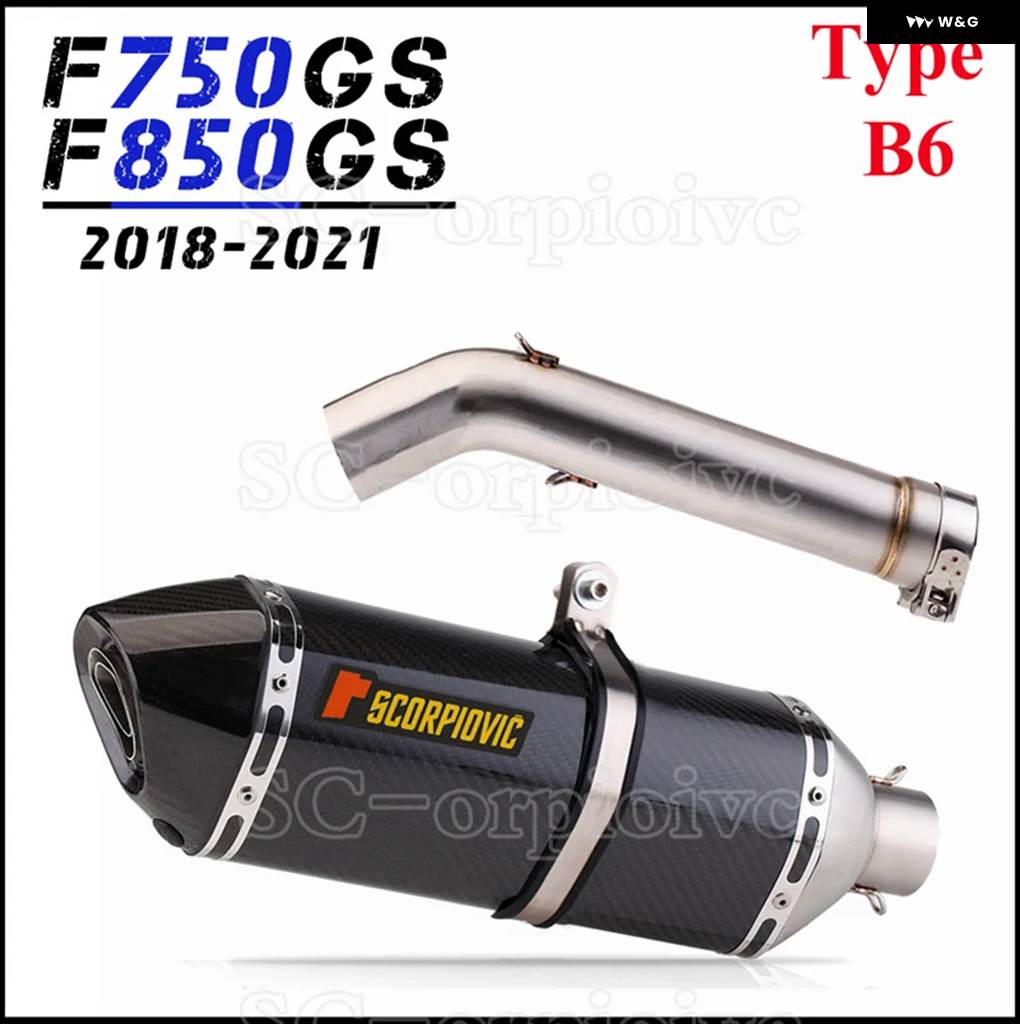 並行輸入品F750GS F850GS 2018 - 21 F850GS ADV F850GS エスケープ スリップオン バイク エ_13