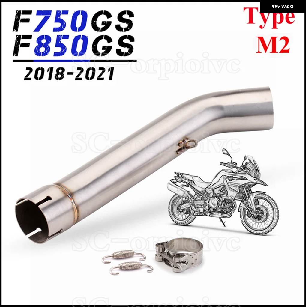 並行輸入品F750GS F850GS 2018 - 21 F850GS ADV F850GS エスケープ スリップオン バイク エ_1