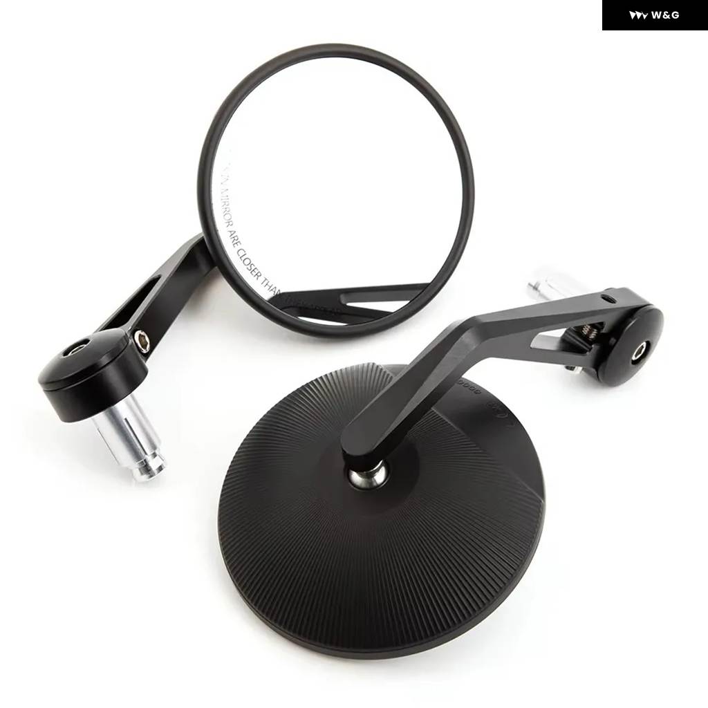 並行輸入品オートバイ クロームコンベックス 7/8インチ 22MM ハンドルバー ミラー E24マーク オールド スクール 汎用