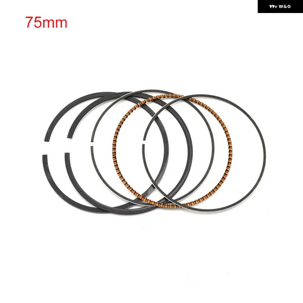 並行輸入品1/4セット オートバイ エンジン パーツ ピストンリング キット ボア STDサイズ 75MM ~ 75.50MM ホ