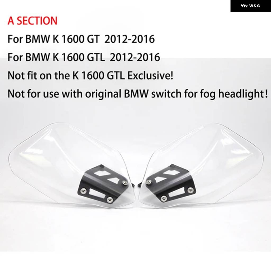 並行輸入品BMW K 1600 GT 2012-2016 K 1600 GTL 2012 - 16 オートバイ ハンドガード シーの画像