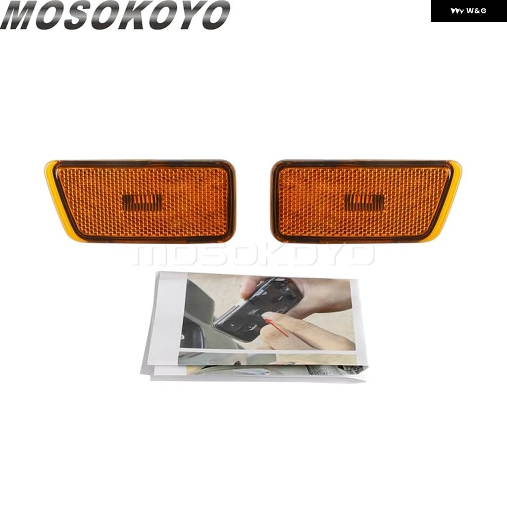 並行輸入品フロント バンパー サイドマーカーウィンカーLEDライト21-23 フォード ブロンコスポーツバッドランズベースビッグベの画像