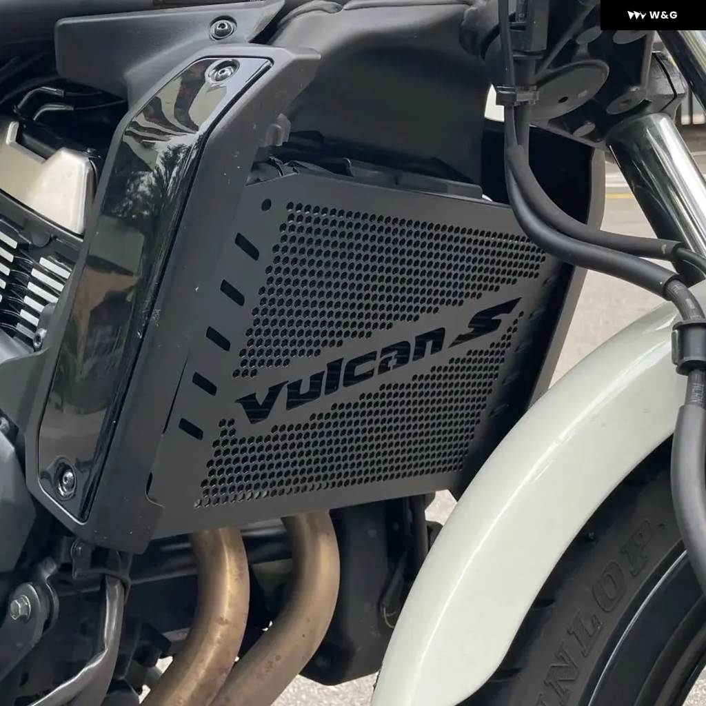 並行輸入品カワサキ バルカン S 650 S650 2015 - 24 バイク ラジエーター ガード プロテクター グリル カバーの画像