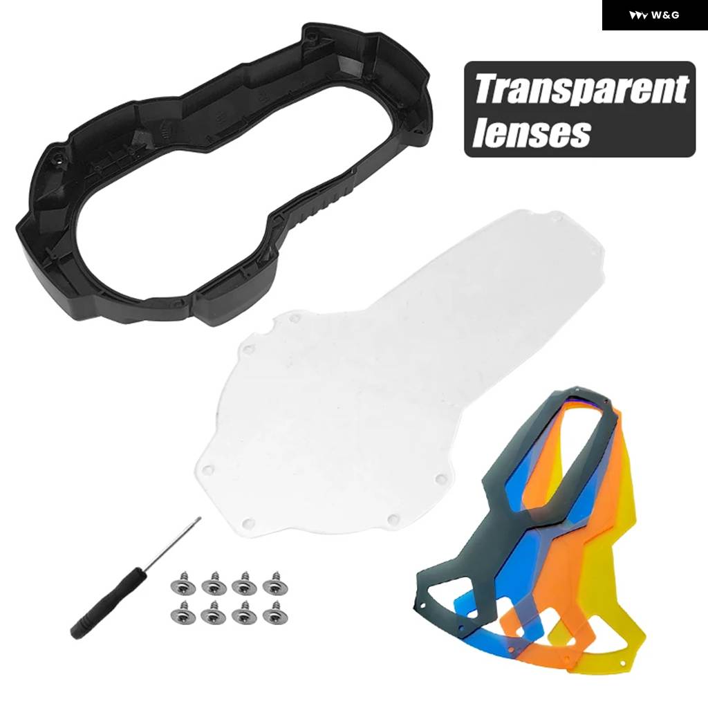 並行輸入品BMW R1250GS R1250GSアドベンチャー2020-2023用 オートバイ ヘッドライト プロテクター ガード と蛍光レンズ カバー 4枚の画像