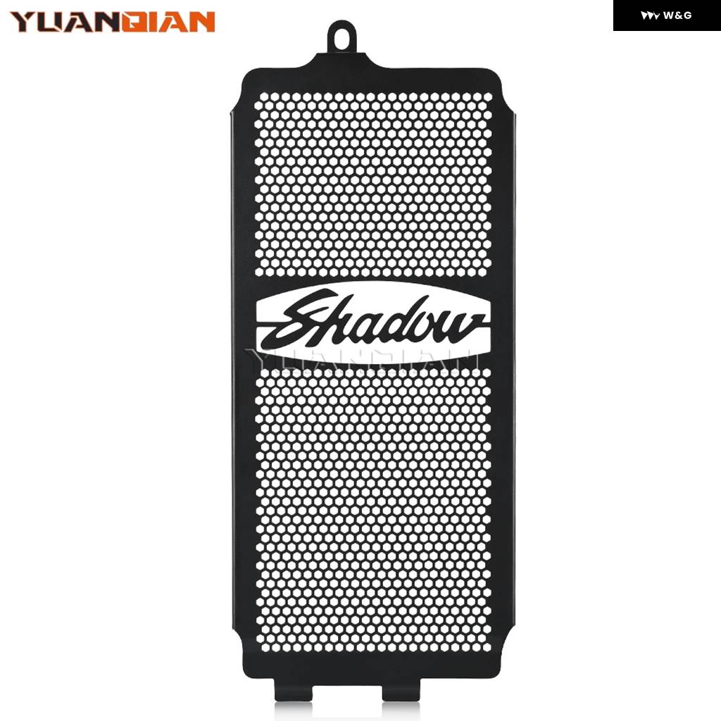 並行輸入品SHADOW 750 バイク ラジエーター グリル カバー ガード プロテクター ホンダ SHADOW ACE VT400 VT750 1997-2003 SPIRIT 750 2001-2008 2002の画像