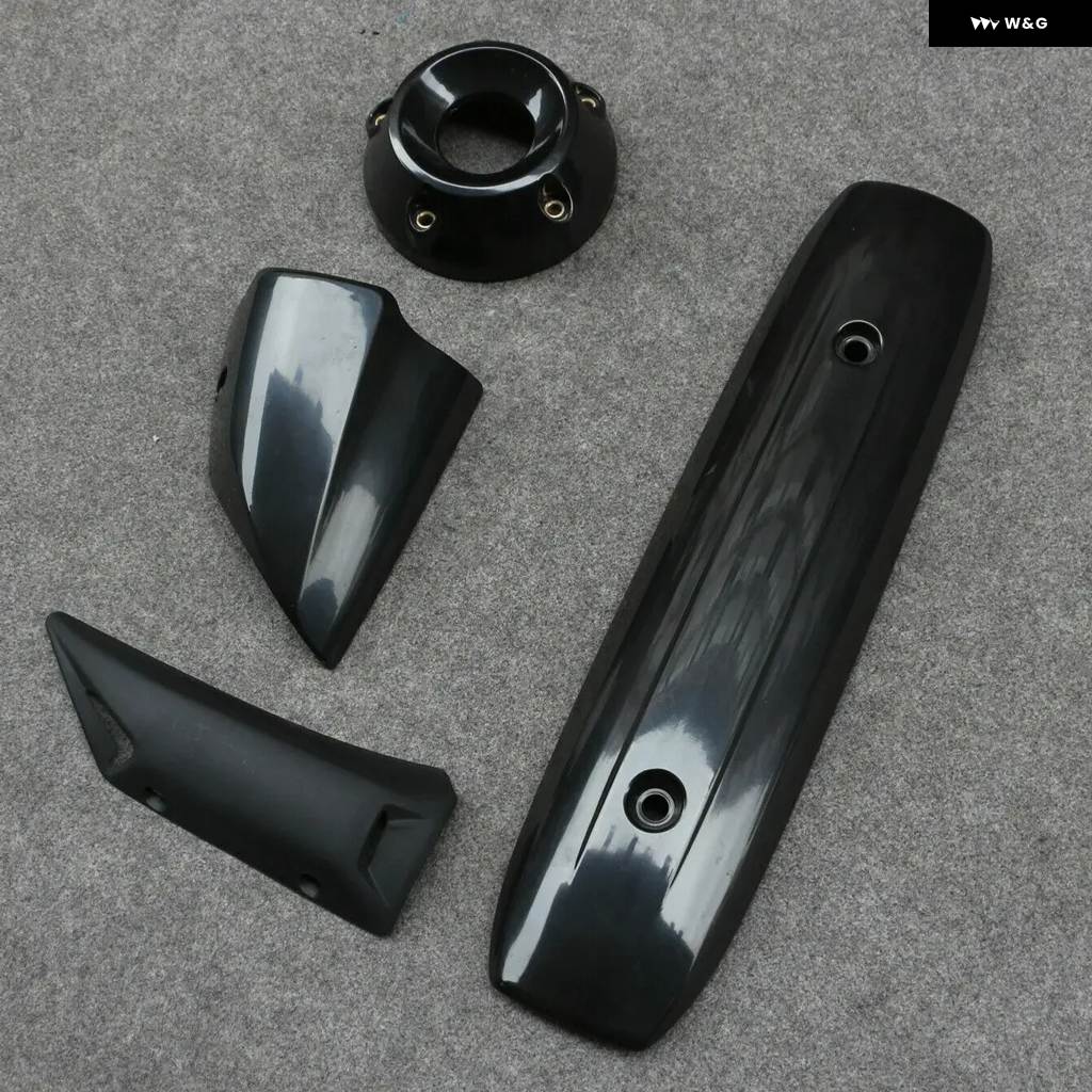並行輸入品バイク マフラーカバー カウル ヤマハ TMAX530 T-MAX530 2012 - 2016 プロテクター ヒートシールド ガード 2013 2014 2015_3