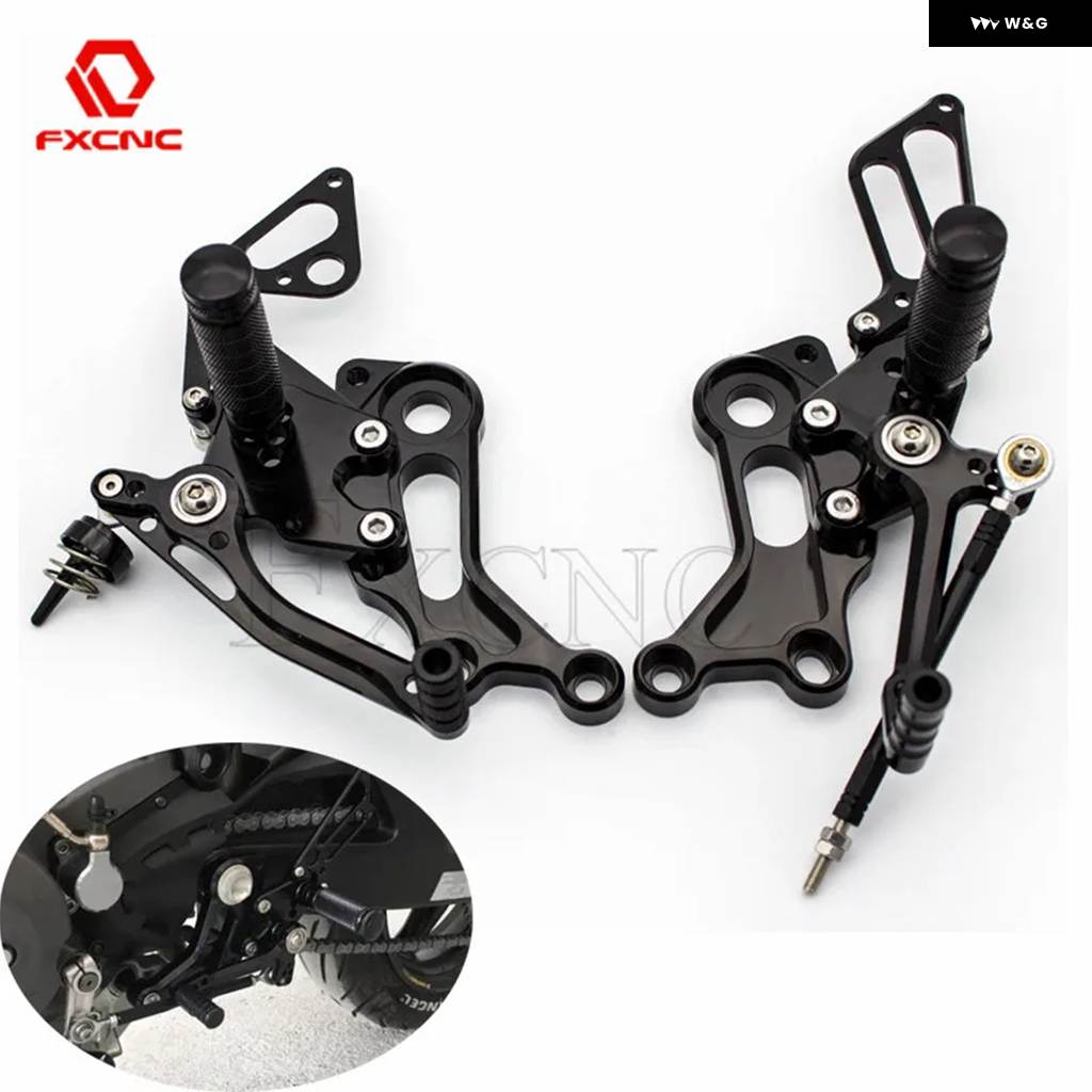 並行輸入品 GP シフター リバースド リアセット フットペグ ドゥカティ 696 モンスター 696 796 1100 1100S エボ オートバイ フットレスト_1