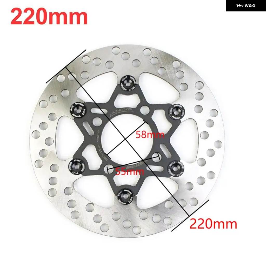 並行輸入品 220MM ディスク レーター ブレーキ キャリパー フロント