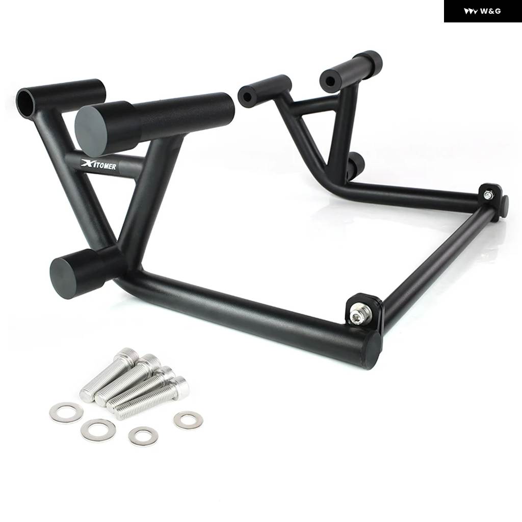 並行輸入品 バイク スタントケージ バンパー フレーム プロテクター ヤマハ FZ07 MT-07 2014-2024 XSR700 2015-2024 エンジン ガ_1