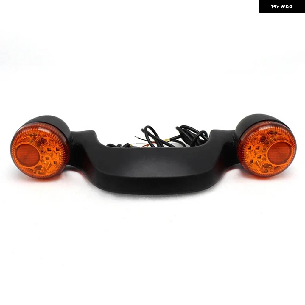 ブランド登録なし - 並行輸入品 ハーレー グライド 表どおり用 自動二輪車 LED テールランプ ウィンカー うち切りともし火 鉤括弧 尻っ方照明ランプ