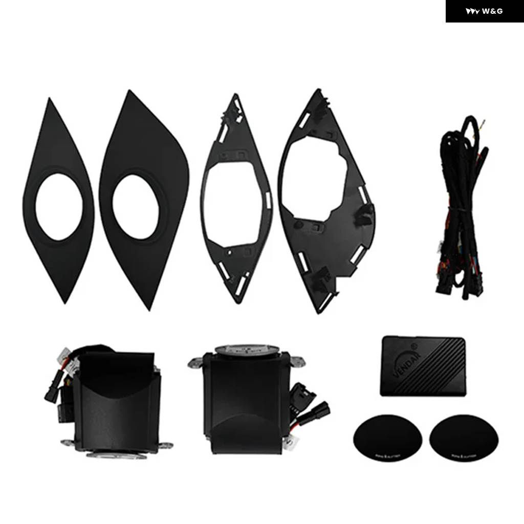 並行輸入品 リフティングツイーター スピーカー 32色LED アウディ B9 C8 A4/A5/A6/A7 Q5/Q7/Q8LHD 電動ト レブル ホーン 車計器の画像