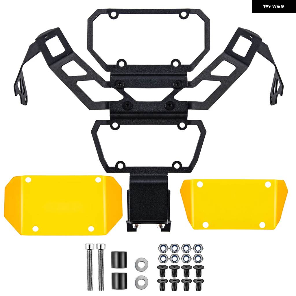 並行輸入品 450 MT ヘッドライト グリル カバー プロテクション CFMOTO 450MT MT450 ヘッドライト ガードプロテクション 2024の画像