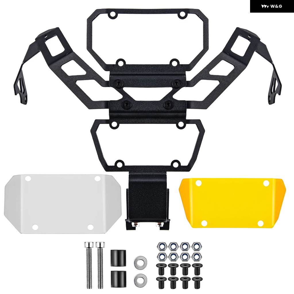 並行輸入品 450 MT ヘッドライト グリル カバー プロテクション CFMOTO 450MT MT450 ヘッドライト ガードプロテクション 2024の画像