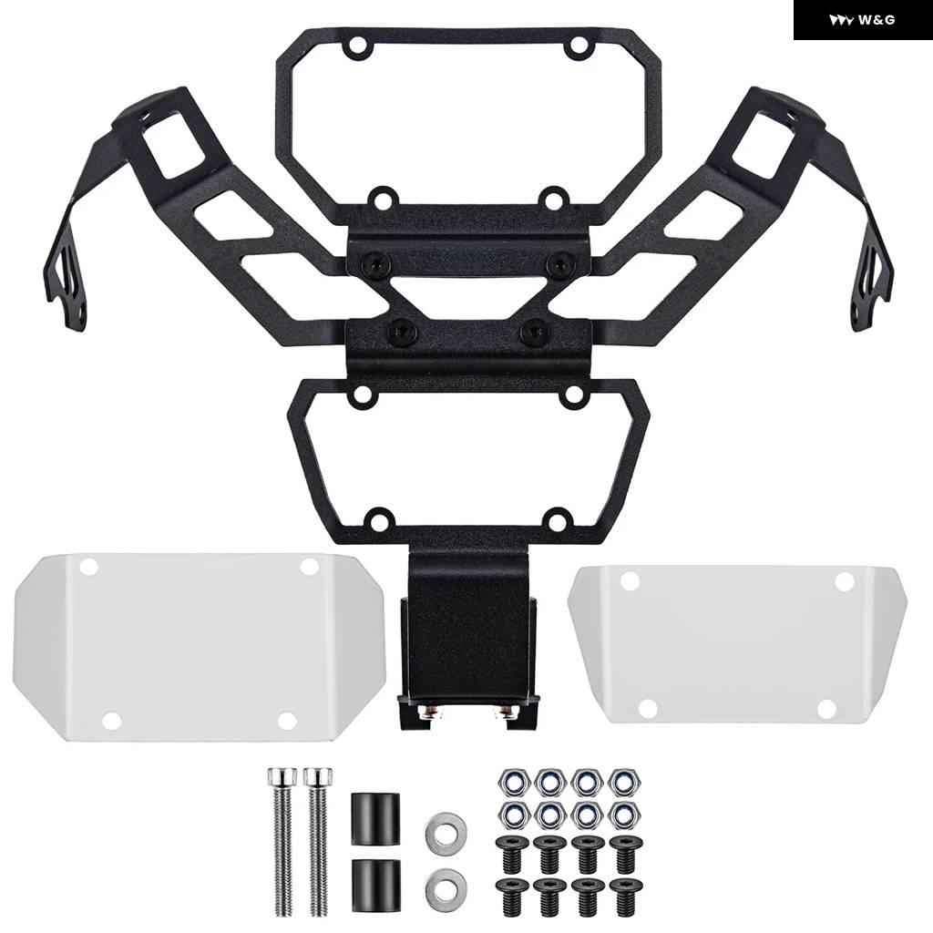並行輸入品 450 MT ヘッドライト グリル カバー プロテクション CFMOTO 450MT MT450 ヘッドライト ガードプロテクション 2024の画像