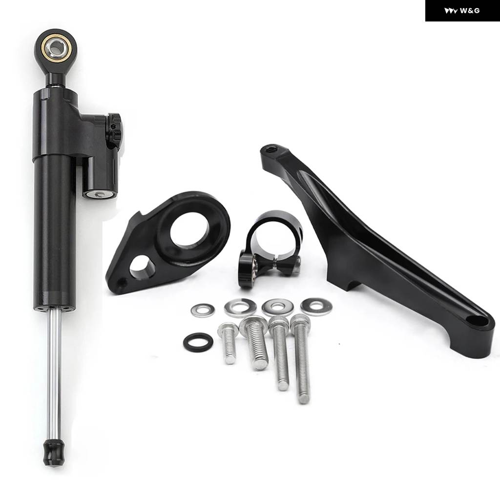 並行輸入品 SV650 2019 - 22 スタビライザーステアリング ダンパー ブラケット キットの画像