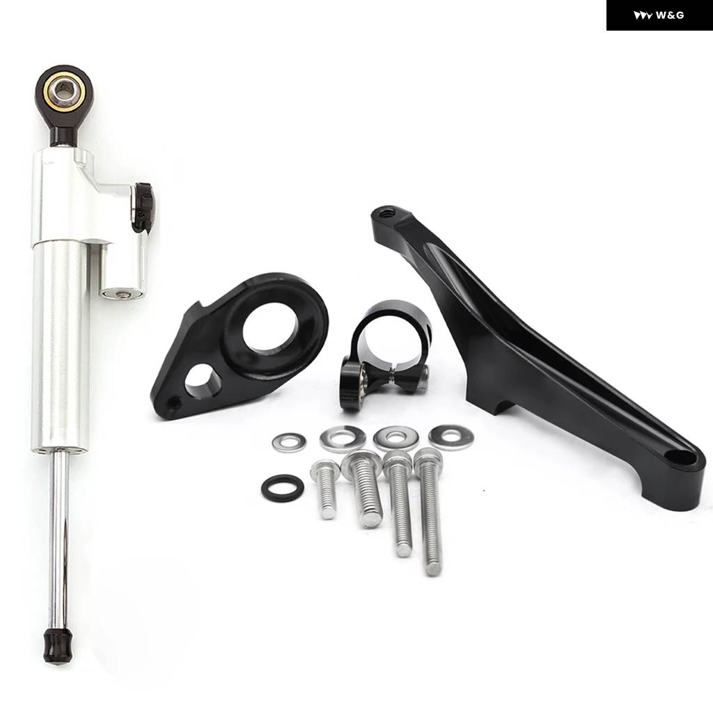 並行輸入品 SV650 2019 - 22 スタビライザーステアリング ダンパー ブラケット キットの画像