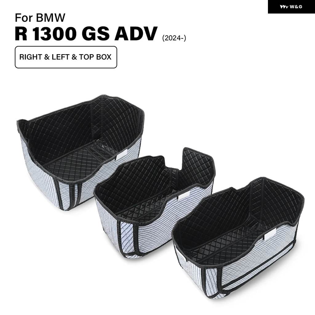 並行輸入品 トップ/サイドケースインナー パッド BMW R1300GS ADV GSA GSA1300 2024 2025 リア トランク インナープロテクションの画像