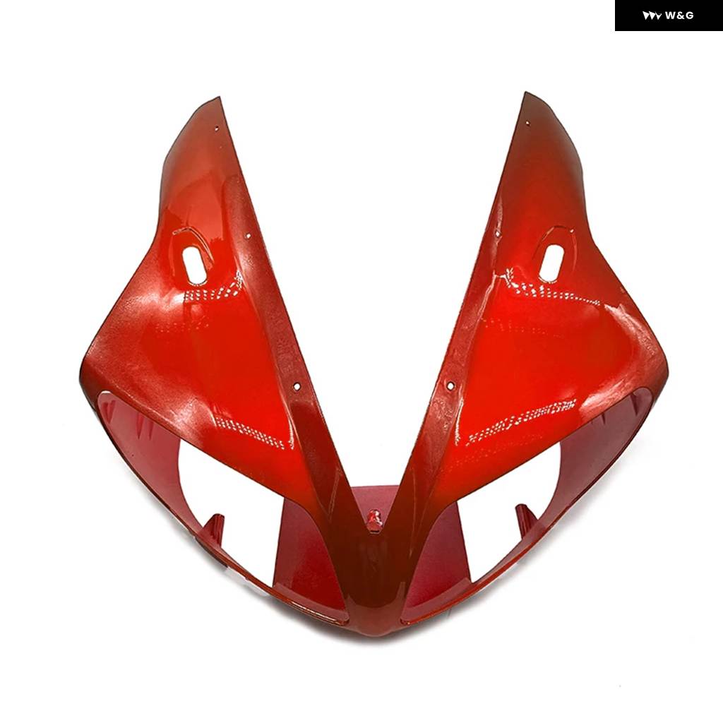 並行輸入品 YZFR1 オートバイ フロント アッパー フェアリング ヘッドライト カウル ノーズ プロテクション フェアリング ヤマハ_5
