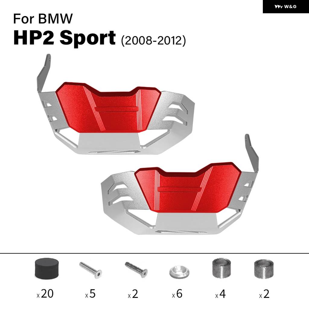 並行輸入品 BMW HP2 HP2 SPORT 2008-2012 シリンダー ヘッドガード エンジン ガード シリンダー ヘッド プロテクター カバーの画像