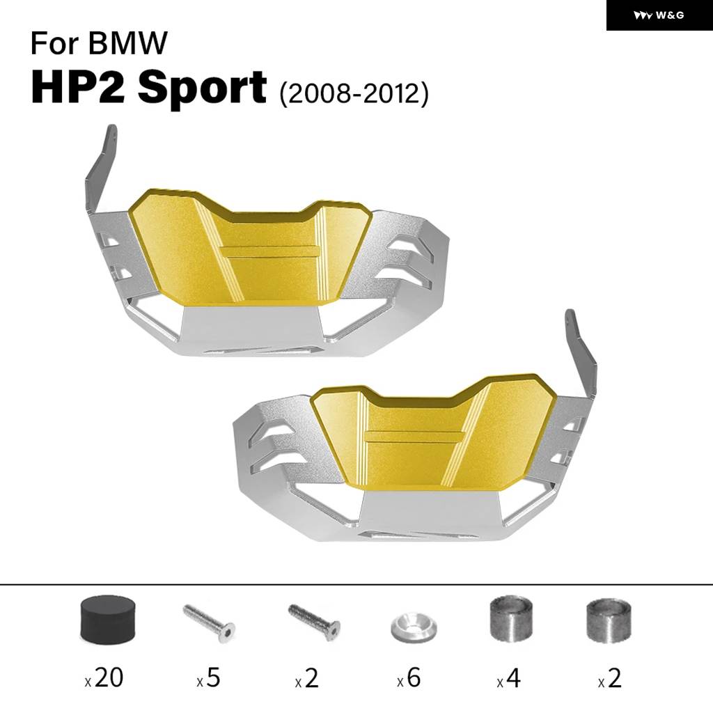 並行輸入品 BMW HP2 HP2 SPORT 2008-2012 シリンダー ヘッドガード エンジン ガード シリンダー ヘッド プロテクター カバーの画像
