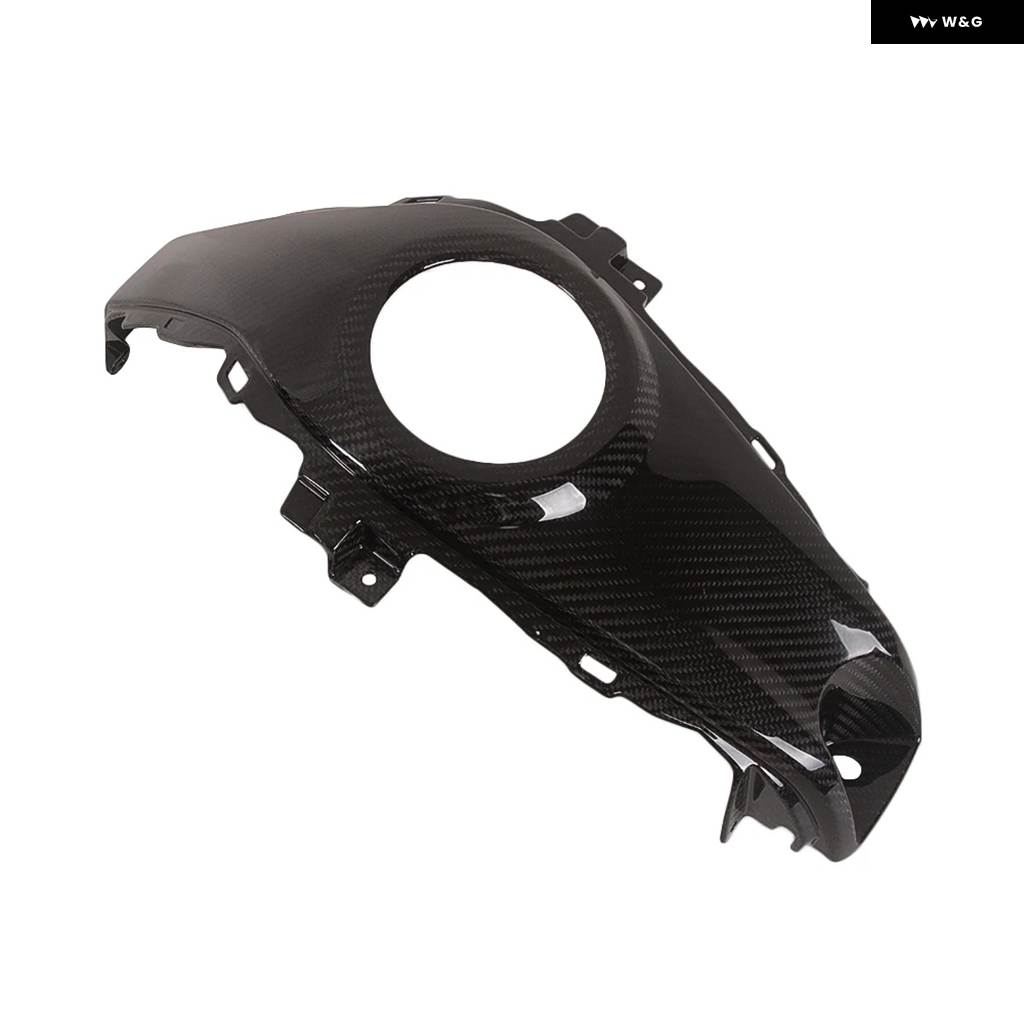 並行輸入品 ヤマハ YZF-R3 R3 2015 - 18 100% カーボン ガソリン タンクカバー ミドルタンク燃料キャップ フェアリング ガードの画像