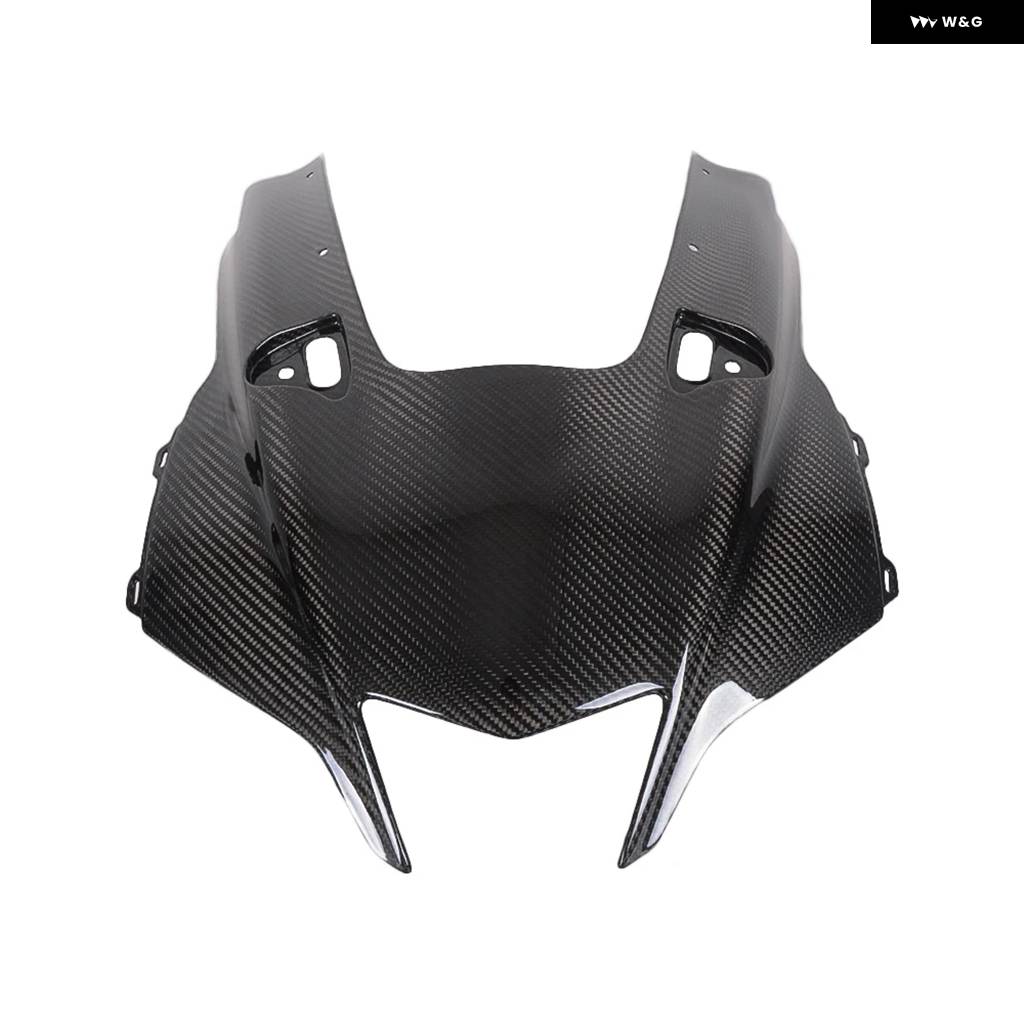 並行輸入品 ヤマハ YZF-R1 R1 2020 2021 2022 100% カーボン バイク フロントノーズ フェアリング パネル バイクの画像